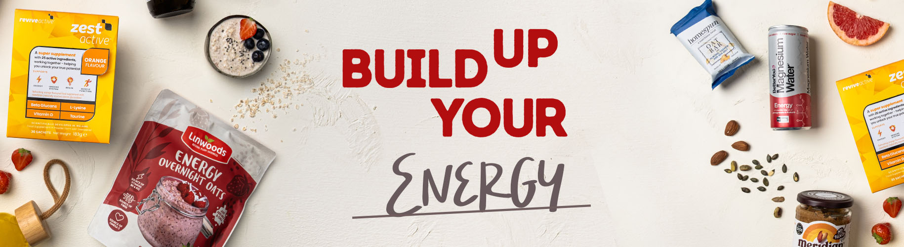 Build up your energy.